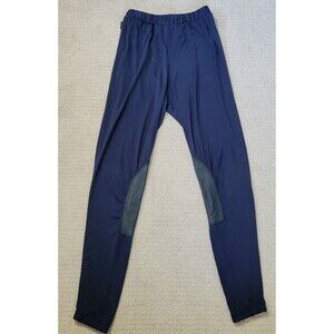 Tropical Rider Riding Tights Pants Womens Navy Blue Size L Knee Patch Equestrian